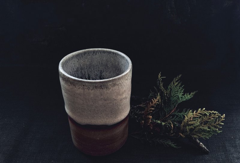 陶制日式茶杯 - 牛奶可可系列 - 其他杯子 - 陶 卡其色