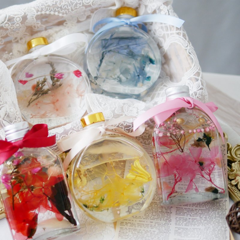 浮游花心願擴香瓶 極度花燥 永生花 花禮 - 擺飾/家飾品 - 植物．花 多色