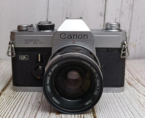キャノン　一眼レフ　フイルムカメラ　★Canon FTb-QL 35mm FTb - キヤノンカメラミュージアム