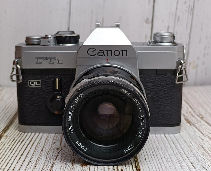 Canon FTb QL 單眼底片相機 - 相機/拍立得/底片相機 - 其他金屬 黑色