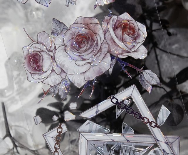 海外 PETテープ マスキングテープ 薔薇 1543af」薔薇 PETテープ マスキングテープ 全6種 – Teddy's closet