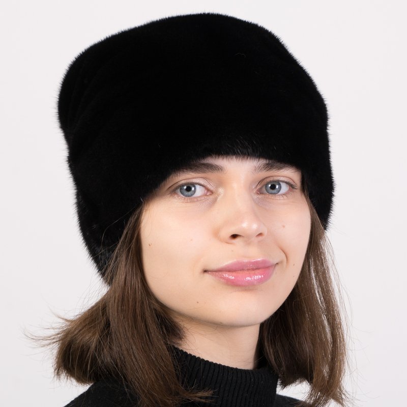 Mink Fur Hat Womens Winter Russian Fur Hat Real Fur Hat Luxury Fur Hats Caps - 帽子 - 其他材質 多色