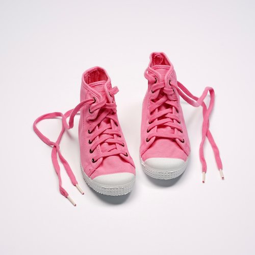 CIENTA 西班牙帆布鞋 西班牙帆布鞋 CIENTA 61997 69 粉紅色 經典布料 童鞋 高筒