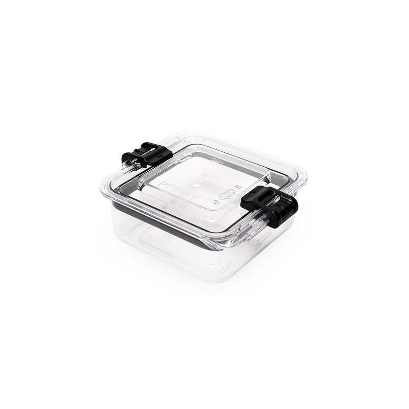 Latchlok Square Series TRITAN Crisper Box (No. 13) - Square/470ml - Lunch Boxes - Plastic Transparent