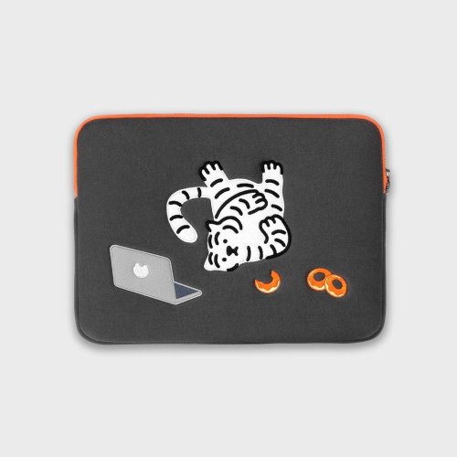 MUZIK TIGER 躺肥虎 甜甜圈 電腦包 / 筆電包 / iPad包 / 收納包