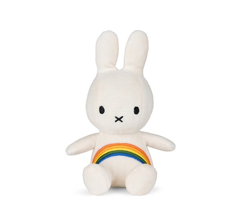 荷蘭 Bon Ton Toys | Miffy 米飛兔 娃娃 彩虹 18cm - 公仔/玩偶 - 其他材質 粉紅色