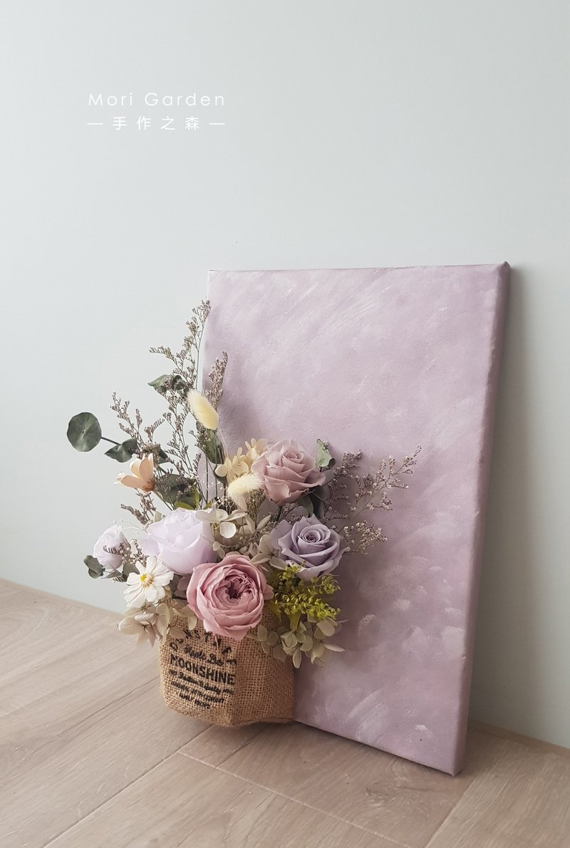 Flower Painting Series | Stardust Flower Language (Starry sky purple. Color can be customized) - Dried Flowers & Bouquets - Plants & Flowers Multicolor