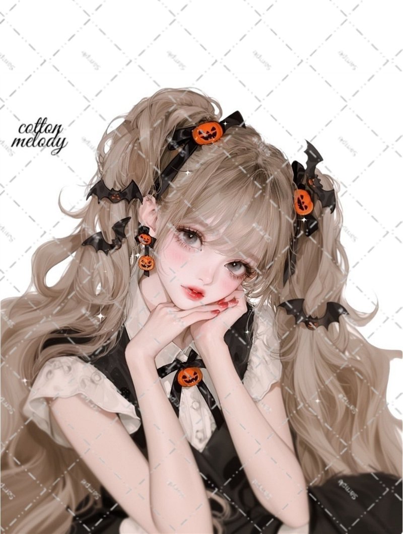 original sticker no.7032 人物ステッカー オリジナルステッカー 人物ステッカー 女の子ステッカー オリジナル人物ステッカー - 貼紙 - 紙 