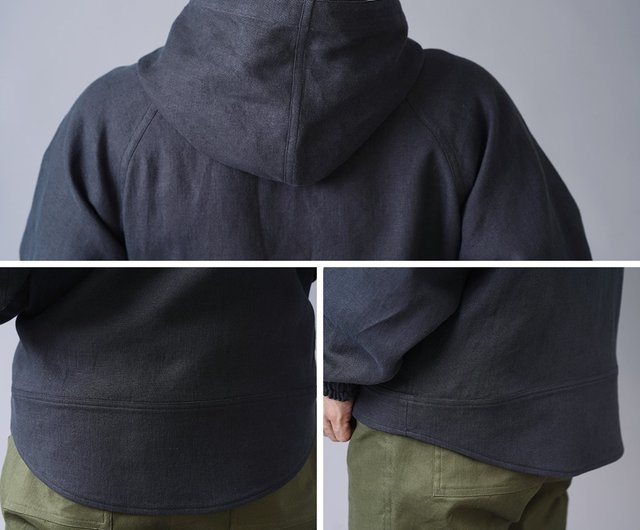 トップス wafu linen hoodie wafu linen hoodie