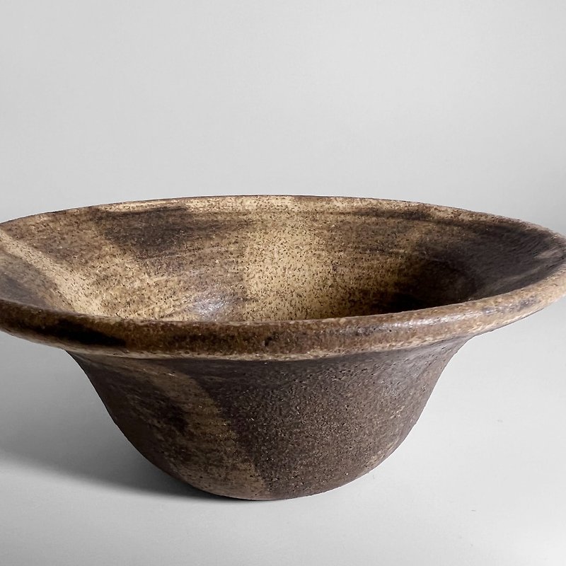 Ceramic Vase/Pot - เซรามิก - ดินเผา สีนำ้ตาล