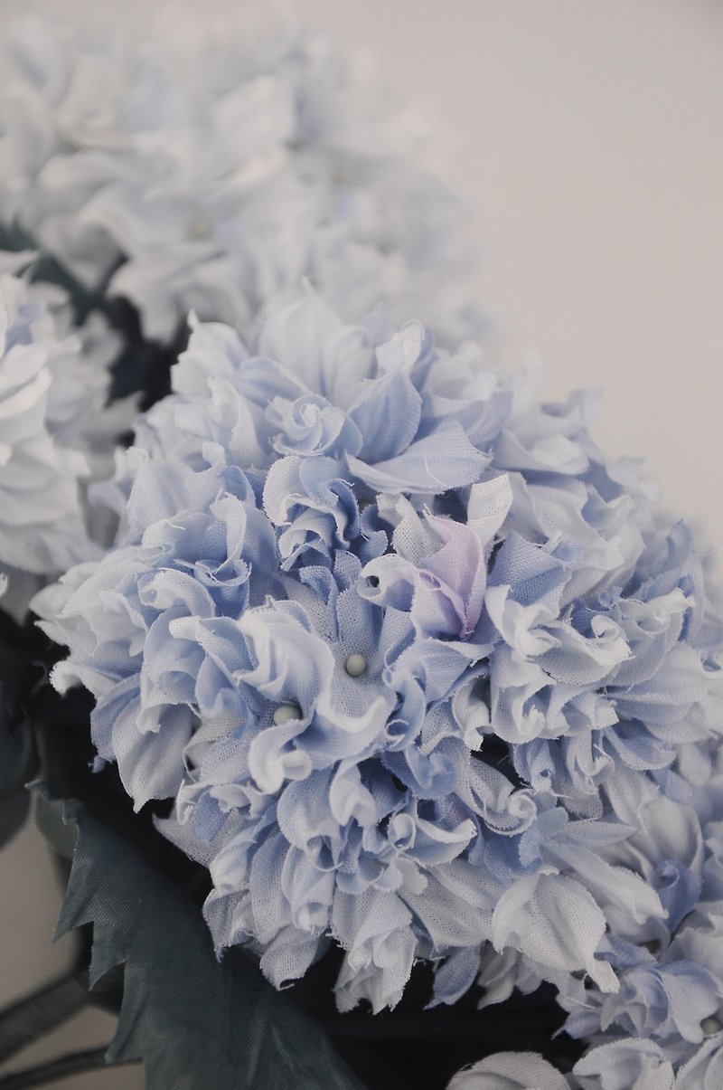 [Japanese Dyeing Flower Craft] Hydrangea | Dyeing Flower Course - Plants & Floral Arrangement - Silk 