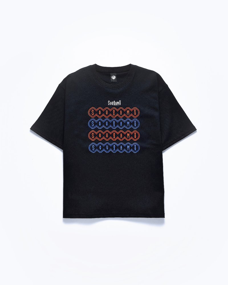 重磅棉寬版經典本質T 黑 - 男 T 恤 - 棉．麻 黑色