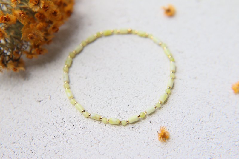 Agate bracelet 0121 - Cross - Bracelets - Gemstone Green
