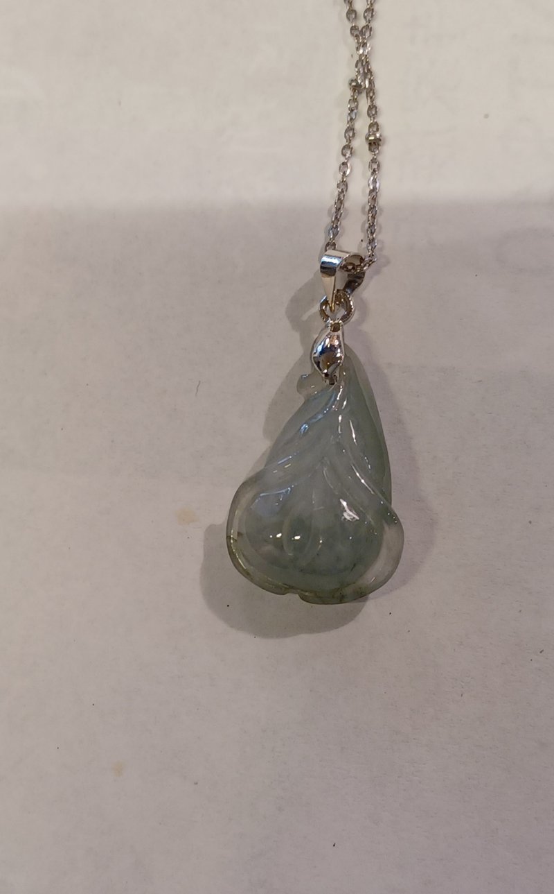 Glass peach - สร้อยคอ - หยก 