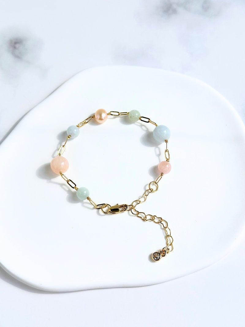 [Simple Crystal Bracelet] Stone/Pearl/Suitable for both adults and children - สร้อยข้อมือ - คริสตัล 