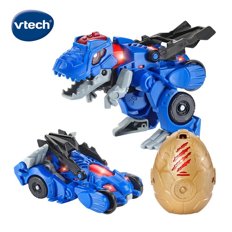 Vtech 3-in-1 sound and light DIY transforming dinosaur car-T-Rex - ของเล่นเด็ก - พลาสติก 