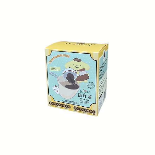teaddict-hk 布丁狗香港非遺系列 - 掛耳茶 | 港式早餐茶 (奶茶茶膽)