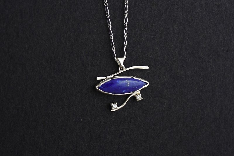 【Limited Edition】The Eye of Horus (925 sterling silver necklace) - C percent - Necklaces - Sterling Silver Silver
