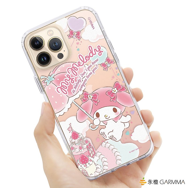 GARMMA Sanrio Family iPhone 13 Series Case Pink Country - เคส/ซองมือถือ - พลาสติก 