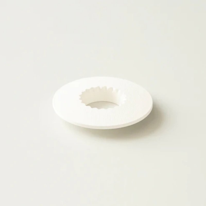 ABS filter cup holder-white/Made in Japan/Filter cups S and M can be shared - Coffee Pots & Accessories - Plastic White