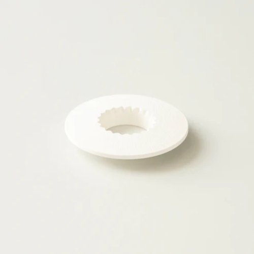 日本 ORIGAMI 摺紙濾杯 ABS濾杯座-白色/日本製/濾杯S、M可共用