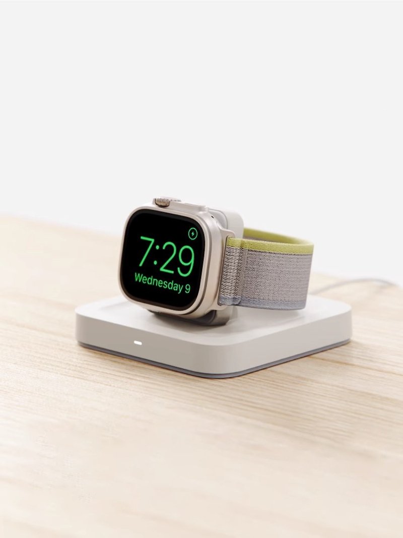 手錶充電器 無線磁吸充電器 充電座 Wireless charger 蘋果全系列 - 科技小物 - 塑膠 白色