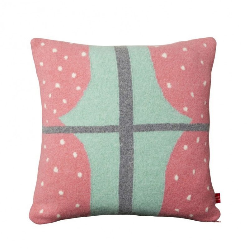 [Winter Sale] Window Pure Wool Pillow-Pink | Donna Wilson - หมอน - ขนแกะ สึชมพู
