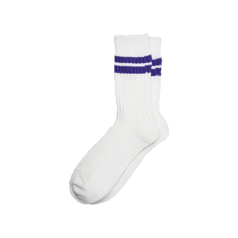 Raw thick cotton socks four seasons long socks terry bottom socks - Socks - Cotton & Hemp White