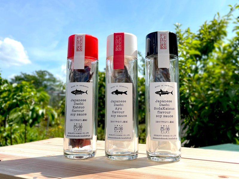 GIFT 自分で作る出汁醤油の素　 3本セット - ソース・調味料 - その他の素材 ブラウン