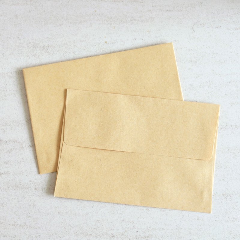 12 x 16 Kraft Envelope Pouch Postcard Pouch Card Pocket - Cards & Postcards - Paper Khaki