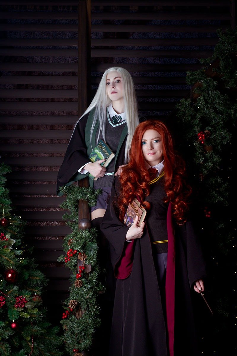 Harry Potters wizard cloak red, blue, green, yellow, cosplay costume - 其他 - 其他人造纖維 黑色