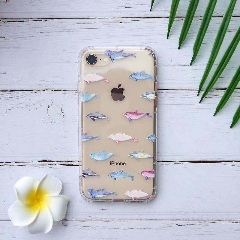 Dolphin essay phone case - Phone Cases - Plastic 