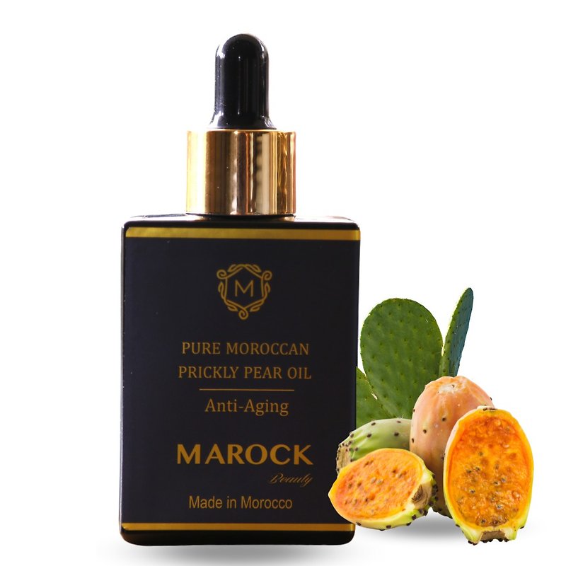 MAROCK - 100%純天然摩洛哥仙人掌籽油 - 精華液/精華油 - 其他材質 黑色