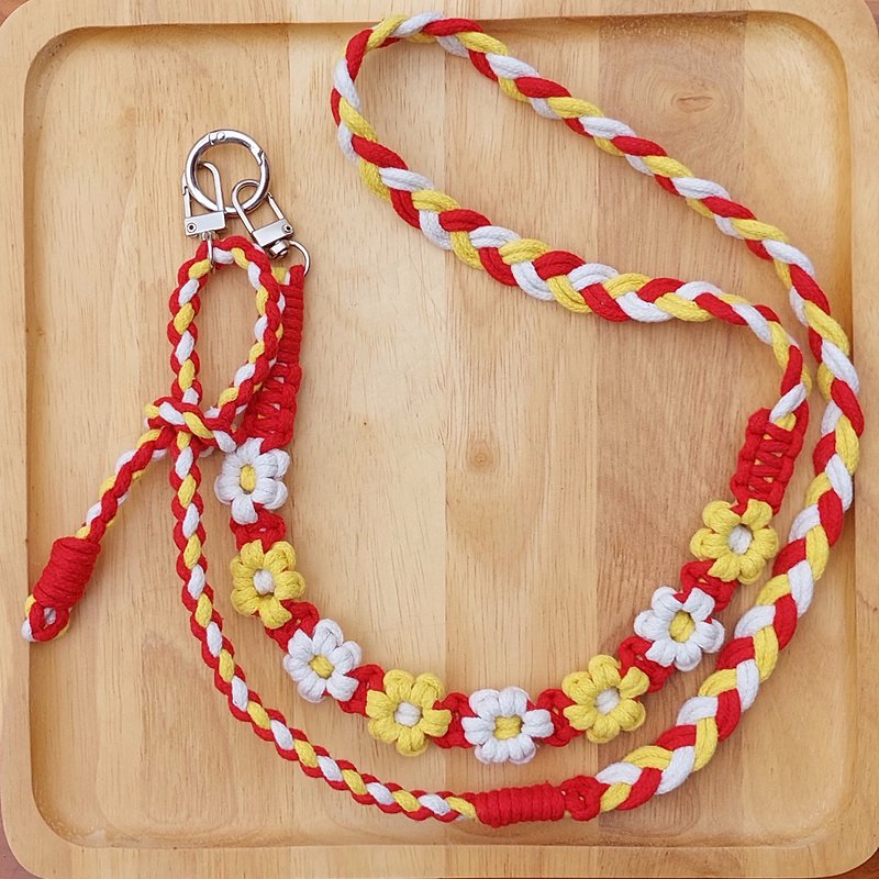 Macrame phone strap *Adjustable - Lanyards & Straps - Other Materials Multicolor