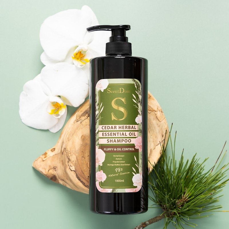 【Landu ScentDom】Cedarwood Essential Oil Conditioning Shampoo (Fluffy Oil Control)│Brand Direct - Shampoos - Other Materials 