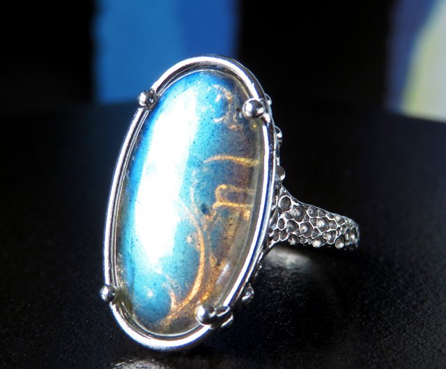 ラブラドライト リング / Labradorite Ring - ショップ NATSU WORKS