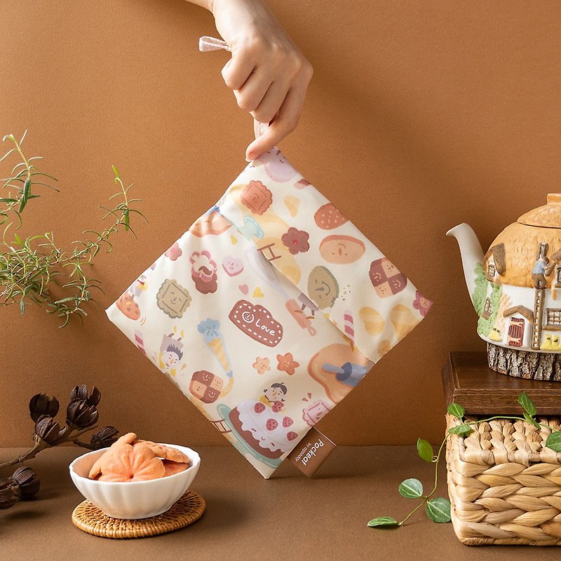 Pockeat Snack Bags - Xihaner Foundation - Cookie Adventures - กล่องข้าว - พลาสติก สีเหลือง