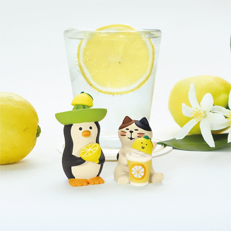 Decole Concombre Japan - Lemon Paradise - ของวางตกแต่ง - เรซิน 