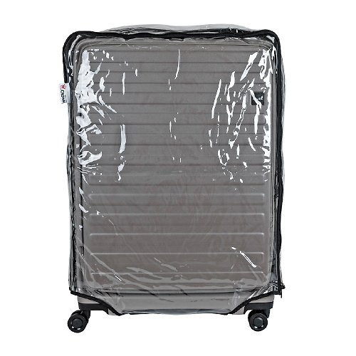 CROWN 皇冠行李箱 【CROWN】CUBO前開箱專用 透明雨衣保護套- 30吋
