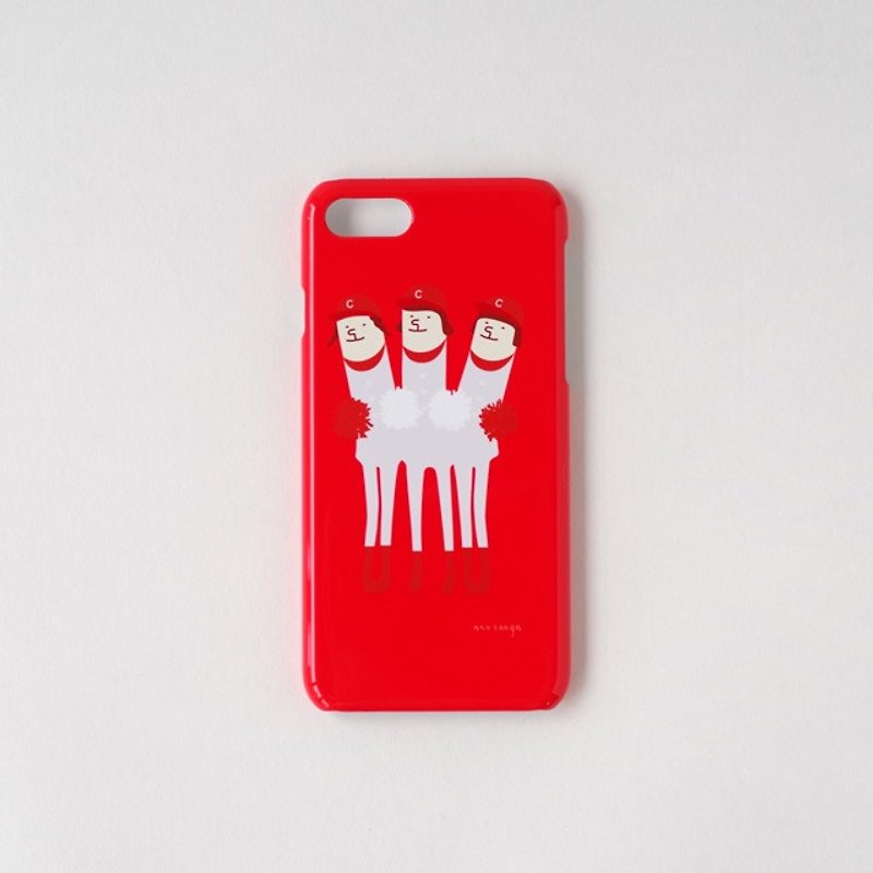 ルルさんベースボール iPhone ケース - 手機殼/手機套 - 塑膠 紅色