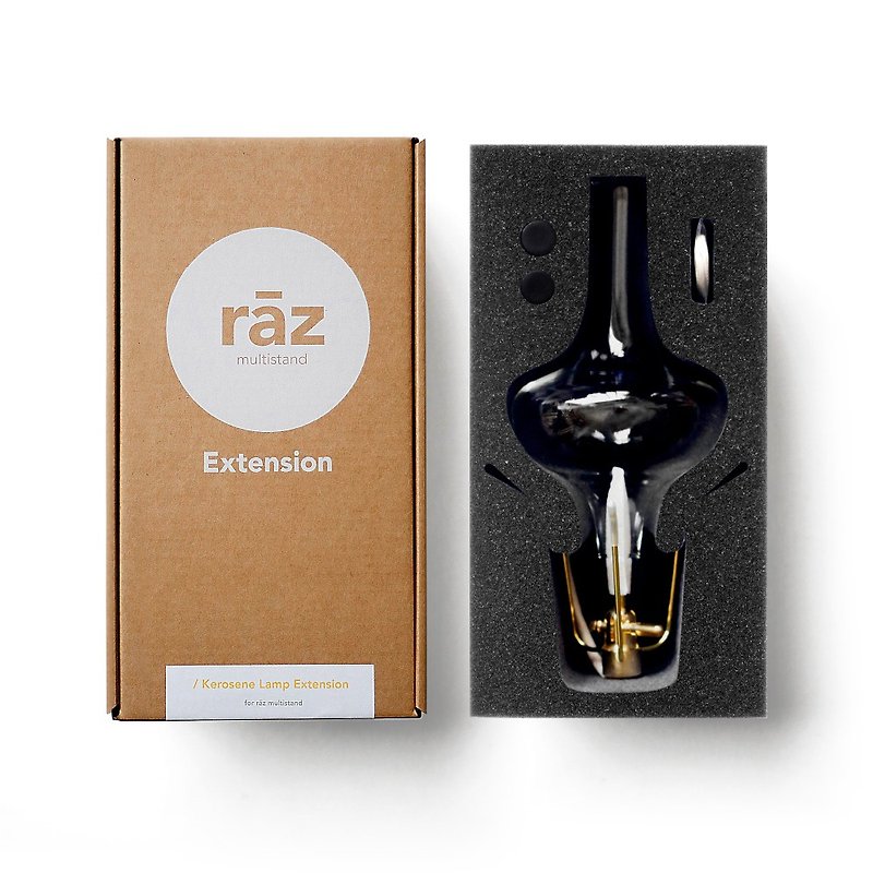 | rāz |  – Kerosene Lamp Extension 火油燈延伸 - 燈具/燈飾 - 銅/黃銅 金色