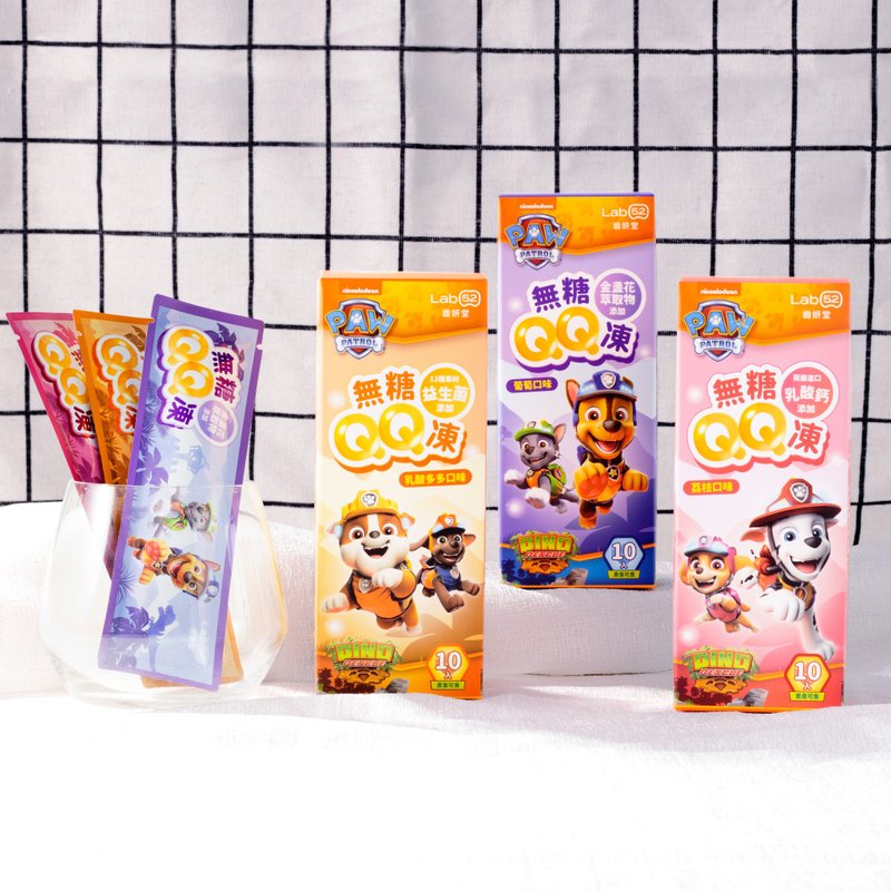 【Lab52 Chiyantang】Sugar-free QQ jelly 10 sticks/box - ขนมคบเคี้ยว - วัสดุอื่นๆ ขาว