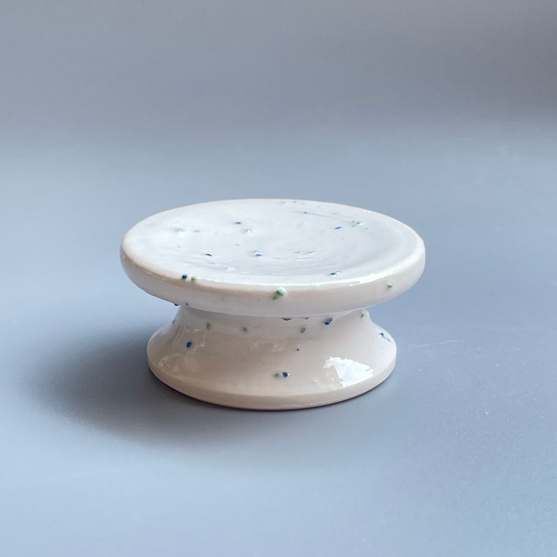 @studio_florero Summer Solstice Tray | candlestick | lid rest - Plates & Trays - Pottery White