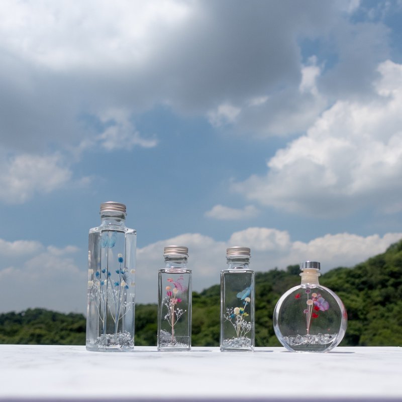 【可客製】公主浮游花禮 蝶舞翩翩 客製化 色系可討論 手工製造 - 乾燥花/永生花 - 植物．花 粉紅色