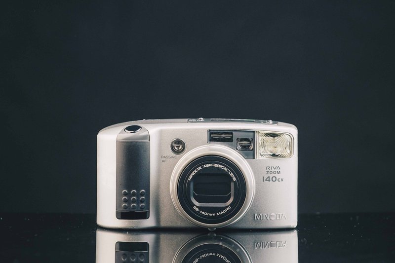 Minolta RIVA ZOOM 140EX #579 #135底片相機 - 相機/拍立得/底片相機 - 其他金屬 黑色