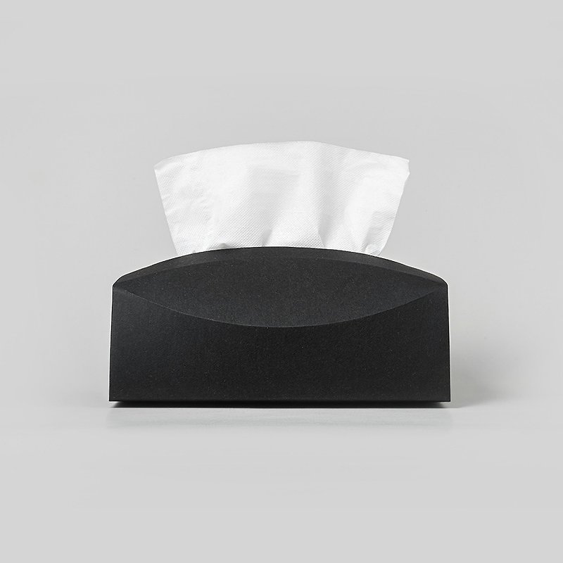 Tent Acme | Tissue Box_Washable Kraft Paper - กล่องทิชชู่ - กระดาษ สีเงิน