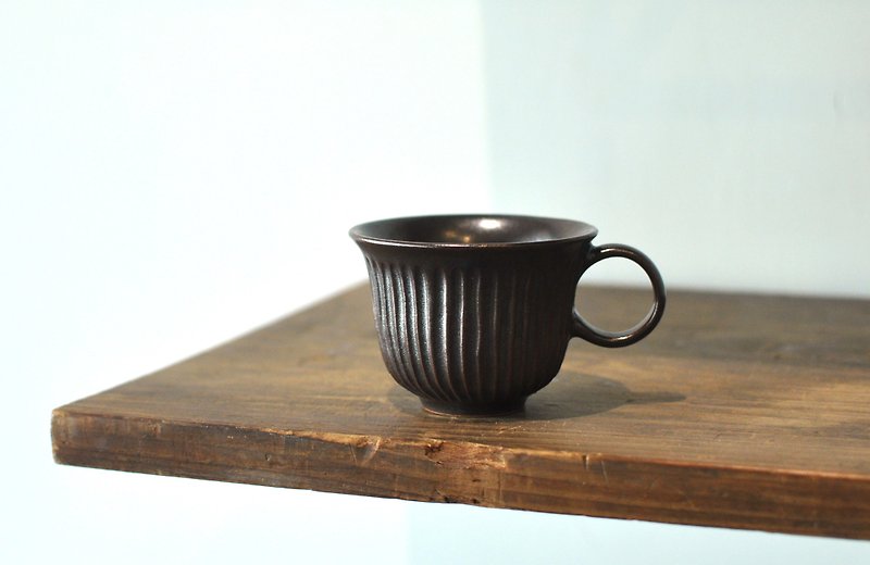 Jinsha Black Glaze Mug - Other - Pottery Black