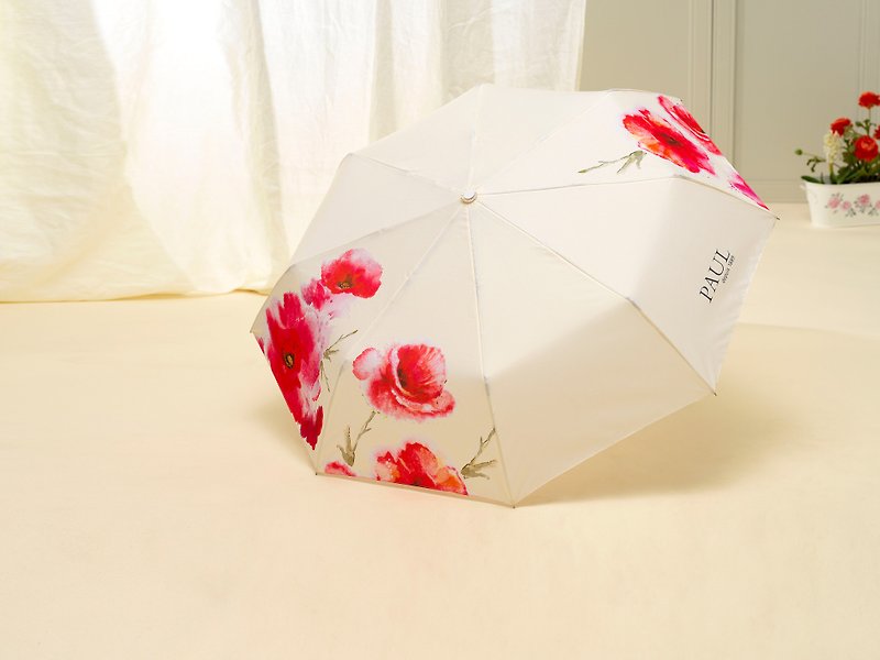 【PAUL】亞維儂花園造型自動傘  (含運費) - 雨傘/雨衣 - 其他材質 粉紅色