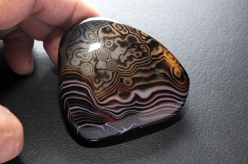 帶財眼高能量纏絲瑪瑙 靈修 招財 破煞 防小人5 - 擺飾/家飾品 - 寶石 