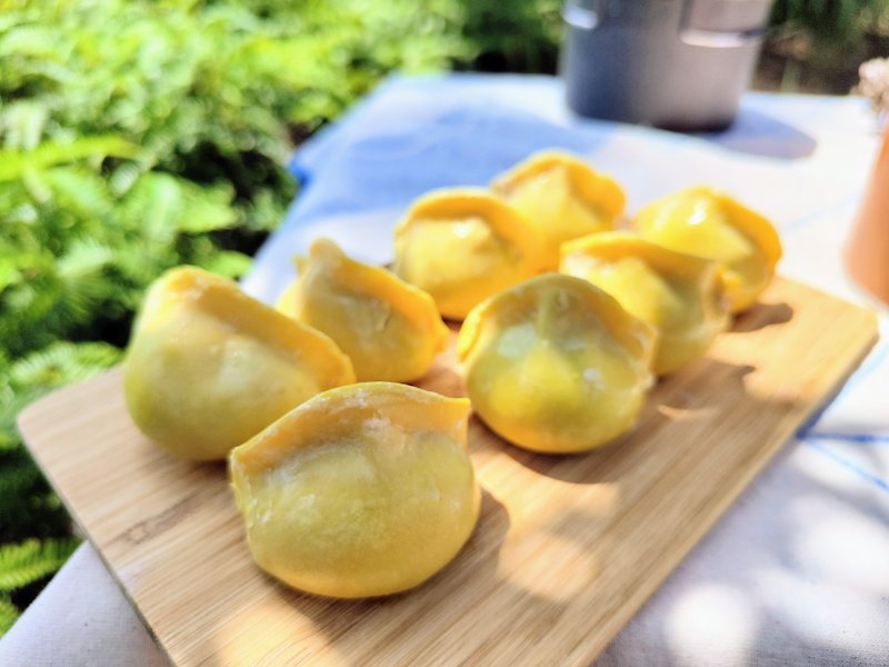 Fuken x Sato Curry Dumpling Set of Six - Prepared Foods - Fresh Ingredients Orange